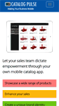 Mobile Screenshot of catalogpulse.com